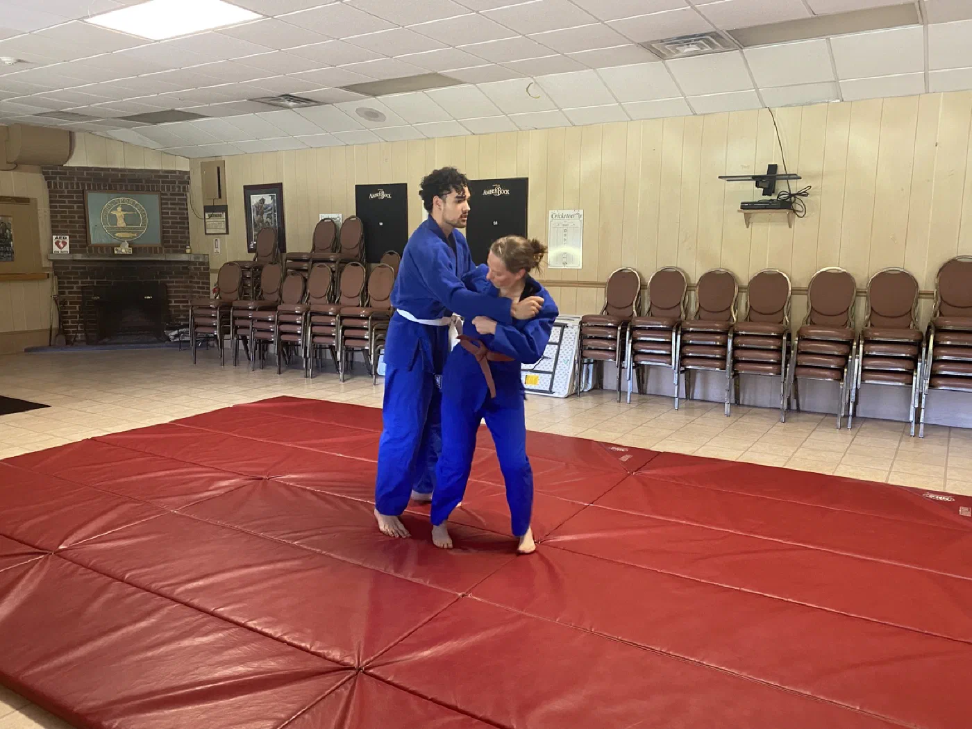 Seoi nage — Kimm and Devon