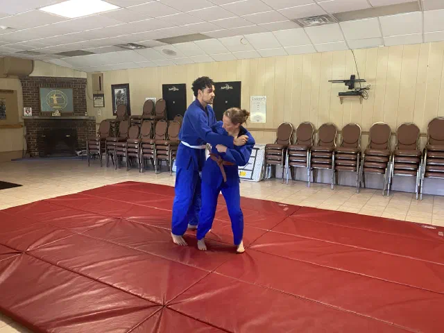 Seoi nage — Kimm and Devon