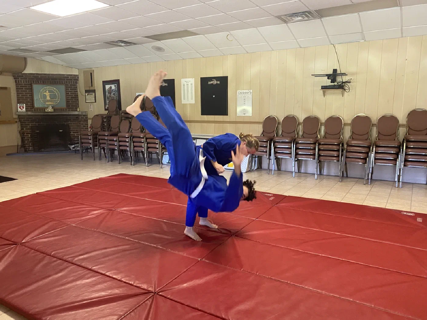 Seoi nage — Kimm and Devon